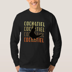 T-shirt Propriétaires de Cockatiel Parrot Lover Cute Cocka
