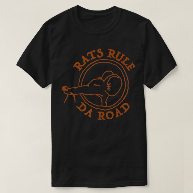 T-shirt Propriétaires de Hotrod Rat Fun Rat Rat (Design devant)