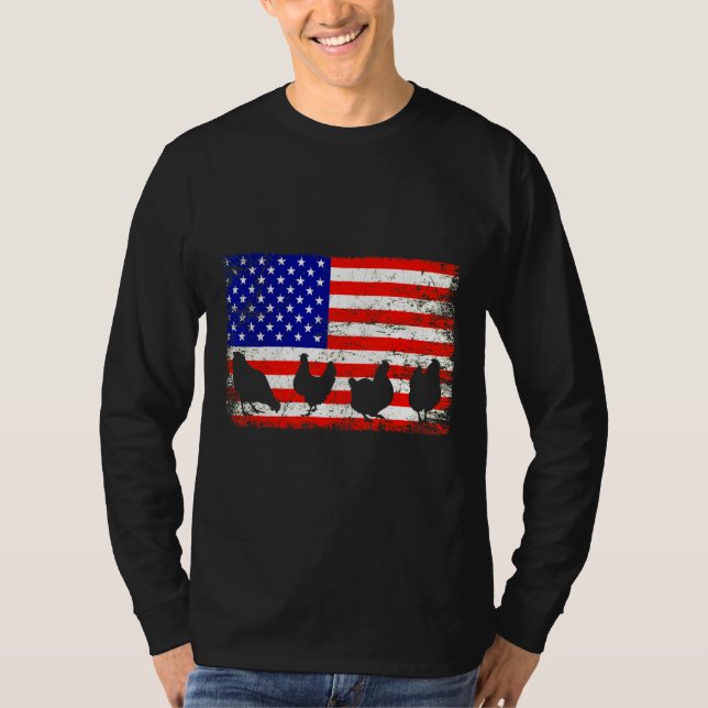 T-shirt Propriétaires de poulets Thème Poulet (Devant)