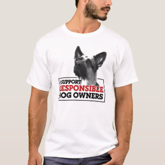 T-SHIRT PROPRIÉTAIRES RESPONSABLES GSD