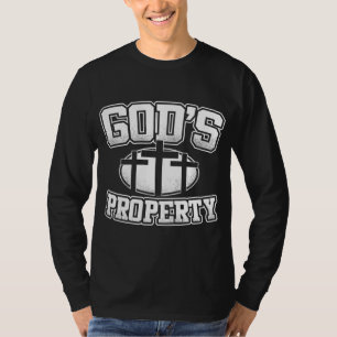 T-shirt Propriété De Dieu Jésus Croix-Chrétienne Foi Don