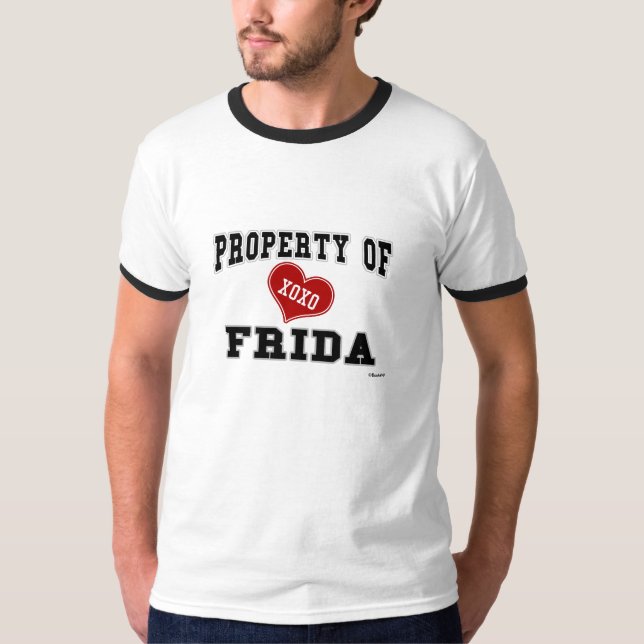 T-shirt Propriété de Frida (Devant)