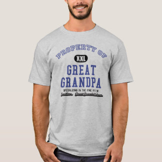 T-shirt Propriété de grand grand-papa
