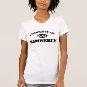 T-shirt Propriété de KIMBERLY