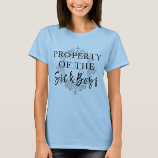 T-shirt Propriété de la chemise des Sick Boys