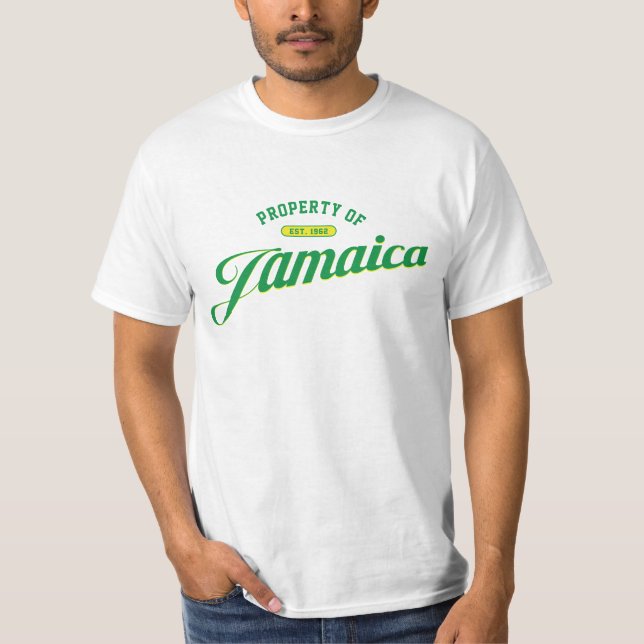 T-shirt Propriété de la Jamaïque (Devant)