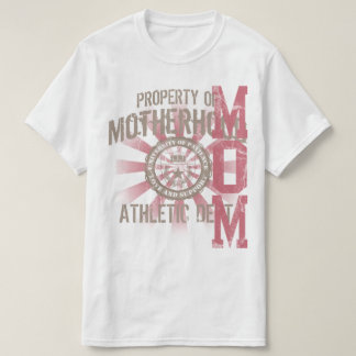 T-shirt Propriété de la maternité Dépôt sportif. Maman T-s