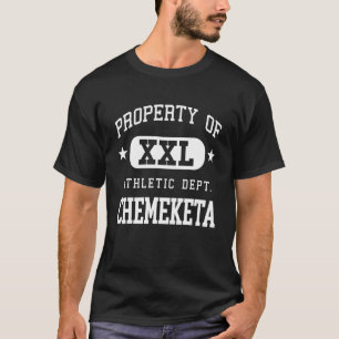 T-shirt Propriété de l'école d'athlétisme Chemeketa XXL
