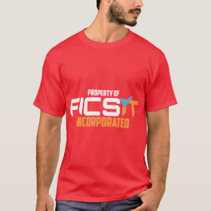 T-shirt Propriété de l'Emblème satisfaisant FICSIT