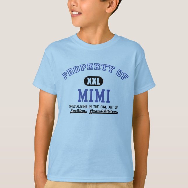 T-shirt Propriété de Mimi (Devant)