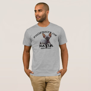 T-shirt Propriété de Nayla