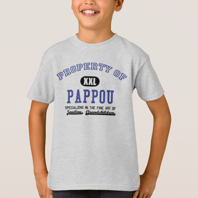 T-shirt Propriété de Pappou (Devant)