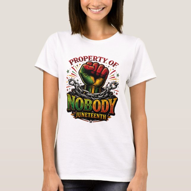 T-shirt Propriété de Personne (Devant)