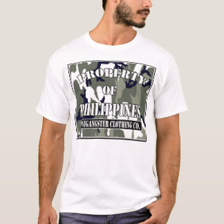 T-shirt propriété de Philippines (coutume)