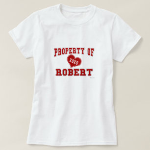 T-shirt Propriété de Robert