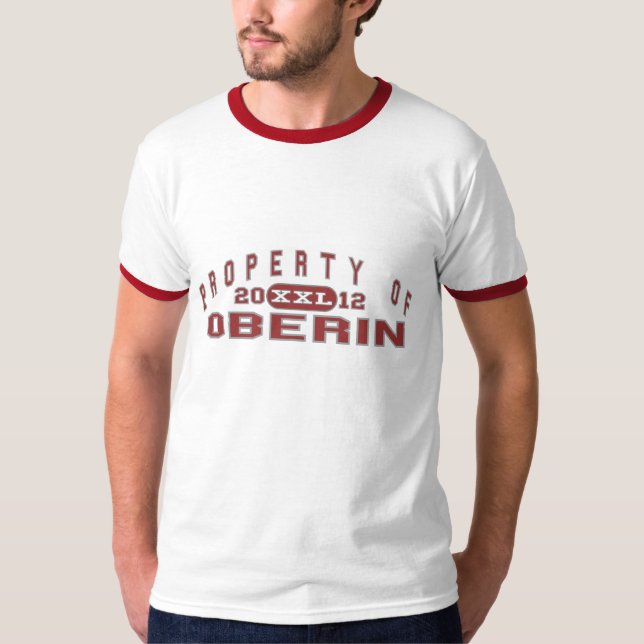 T-shirt Propriété d'Oberin (Devant)