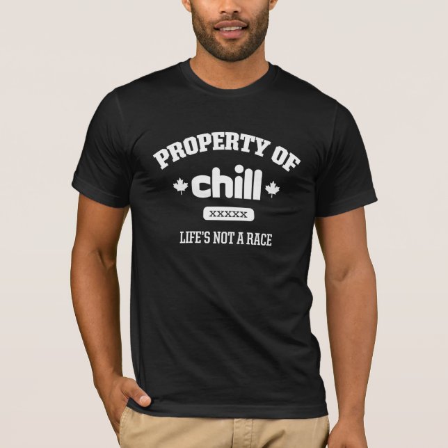 T-shirt Propriété du froid (Devant)