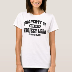 T-shirt Propriété du projet Léda (noir)
