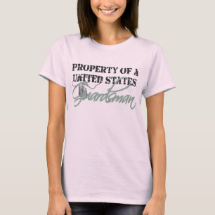 T-shirt Propriété d'un garde