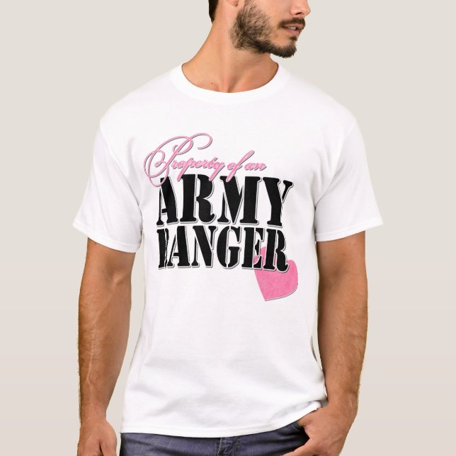 T-shirt Propriété d'une garde forestière d'armée (Devant)