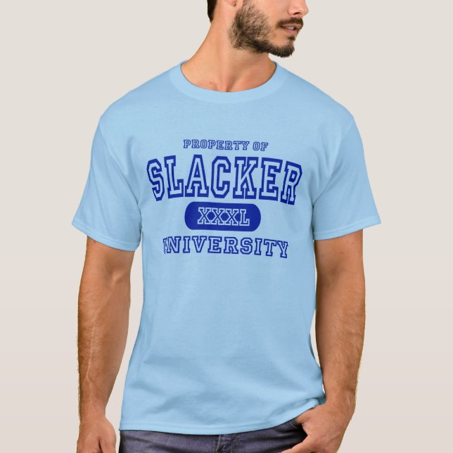 T-shirt Propriété d'une université plus lâche (Devant)