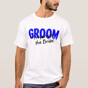 T-shirt Propriété Groom De La Mariée