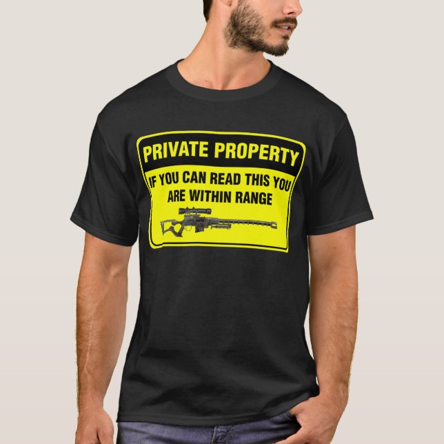 T-shirt Propriété privée (Devant)