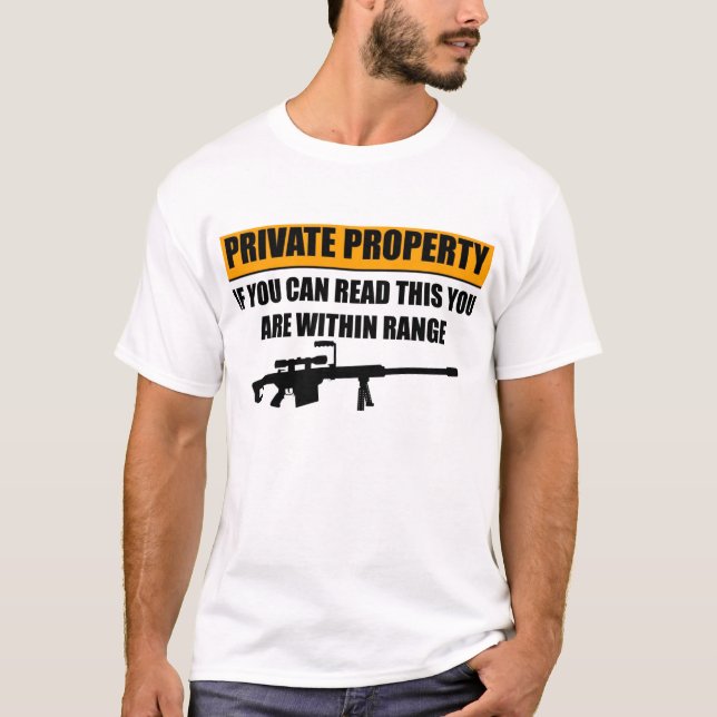 T-shirt Propriété privée (Devant)