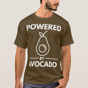 T-shirt Propulsé Par Avocado Funny Avocado Citation 8