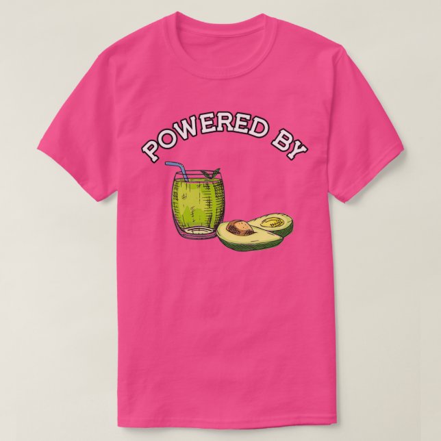 T-shirt Propulsé par avocat 1 (Design devant)