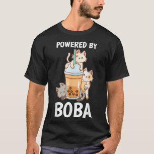 T-shirt Propulsé Par Boba Bubble Milk Tea Tapioca