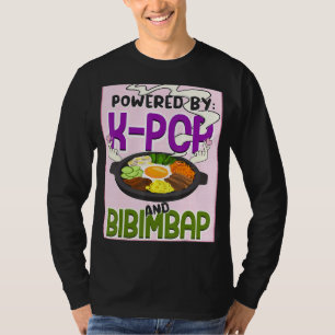 T-shirt Propulsé Par K Pop Et Bibimbap Kpop Finger Heart