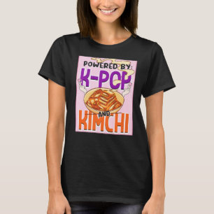 T-shirt Propulsé Par K Pop Et Kimchi Kpop Finger Heart