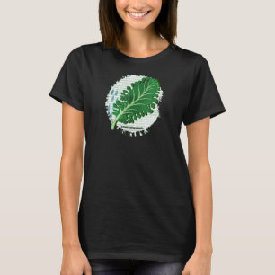 T-shirt Propulsé Par L'Équipe Plante Herbivore Végétarien