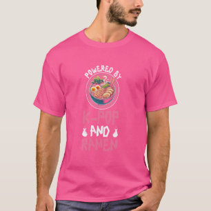 T-shirt Propulsé Par Ramen Et K-Pop Ramen Kpop Merchandise