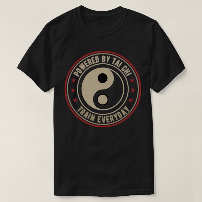 T-shirt Propulsé par Tai Chi Qi Gong topyangprésentdojow (Design devant)