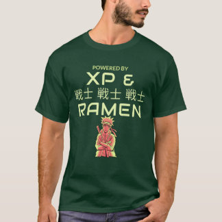 T-shirt Propulsé par XP et Ramen