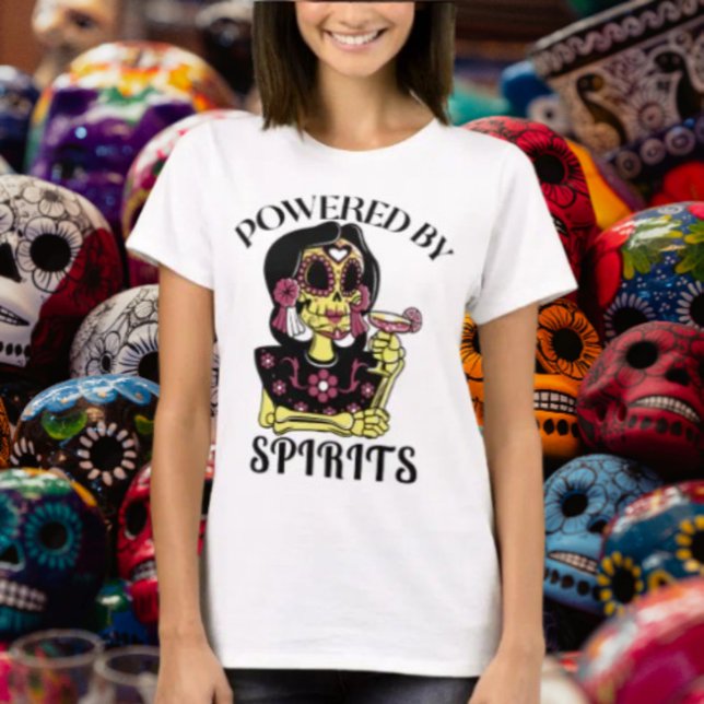 T-shirt Propulsée par des esprits féminins (Créateur téléchargé)