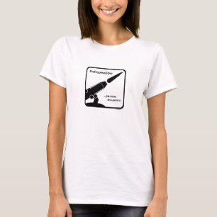 T-shirt ProPyro 3 Tranparent/torche de noir
