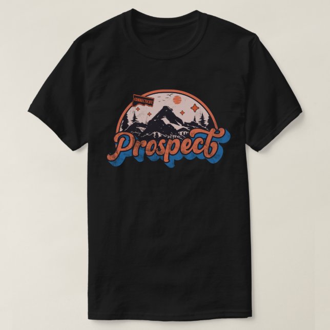 T-shirt Prospect, Connecticut (Design devant)