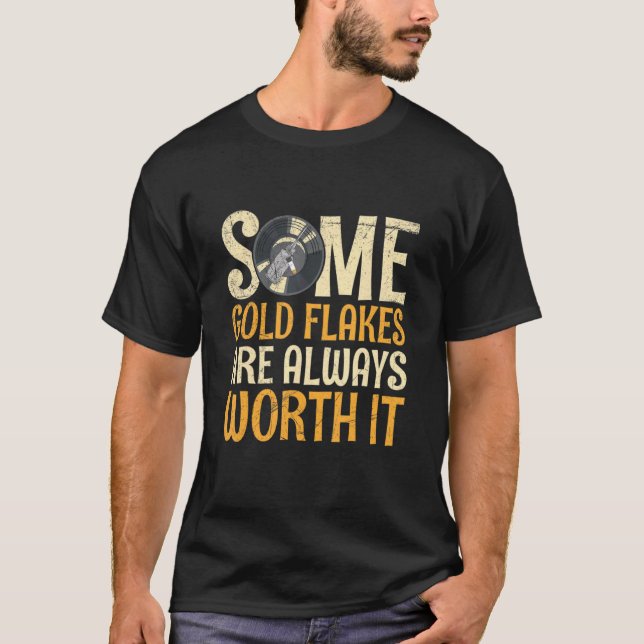 T-shirt Prospection de l'or creuser pour un prospecteur d' (Devant)