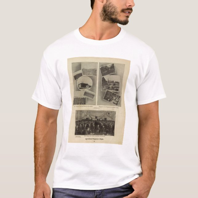 T-shirt Prospérité agricole, Orégon (Devant)