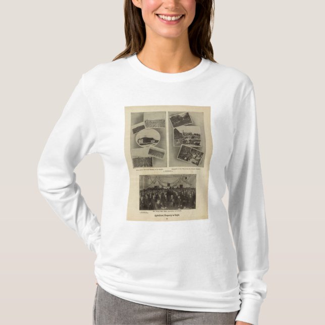 T-shirt Prospérité agricole, Orégon (Devant)