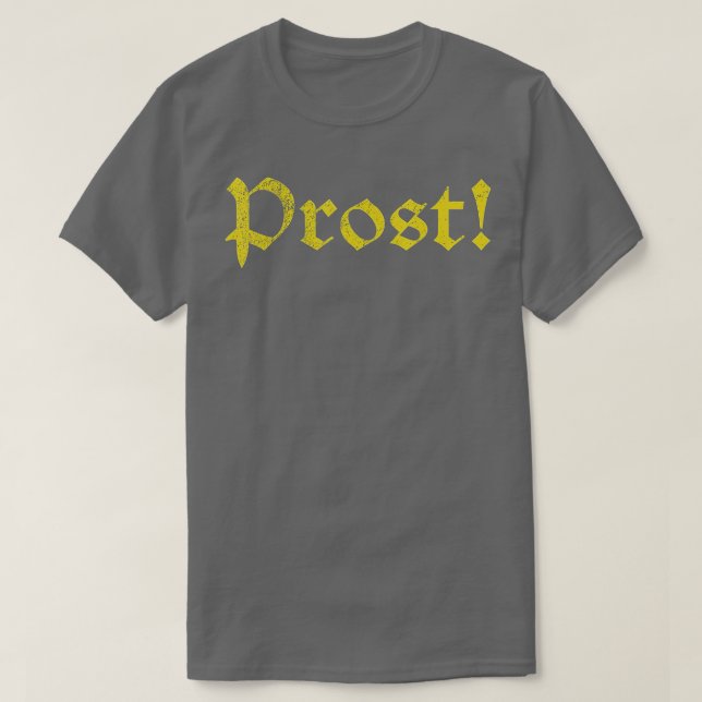 T-shirt Prost ! Oktoberfest boisson allemande Bier Bier So (Design devant)