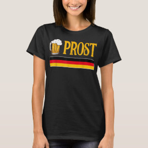 T-shirt Prost Oktoberfest Festival de la bière drôle 
