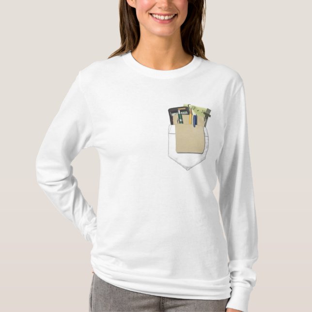 T-shirt Protecteur de poche (Devant)