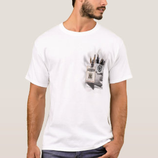 T-shirt Protecteur de poche et insigne d'identification