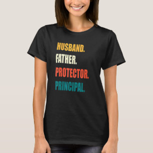 T-shirt Protecteur père du mari Principal