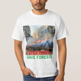 T-shirt Protection contre la flamme : Protéger nos forêts 