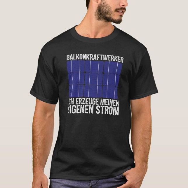 T-shirt Protection de la nature Balcon Powerworker Photovo (Devant)